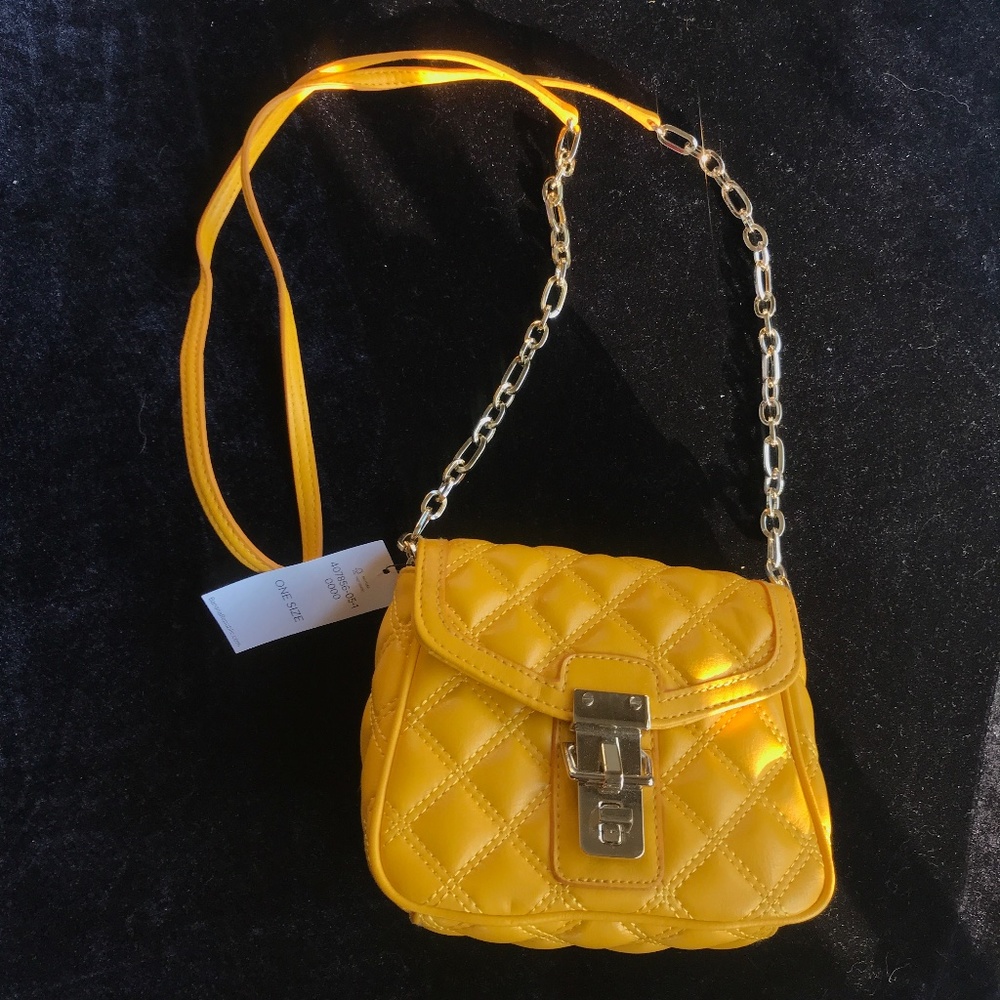 🆕 Banana Republic Quilted Small Crossbody Handbag - Picture 6 of 12